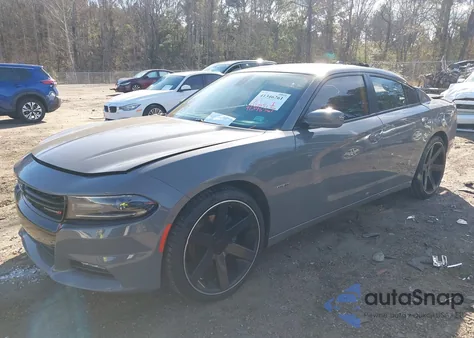 2018 Dodge Charger R/T Rwd из США, поврежденный, VIN 2C3CDXCT1JH125512